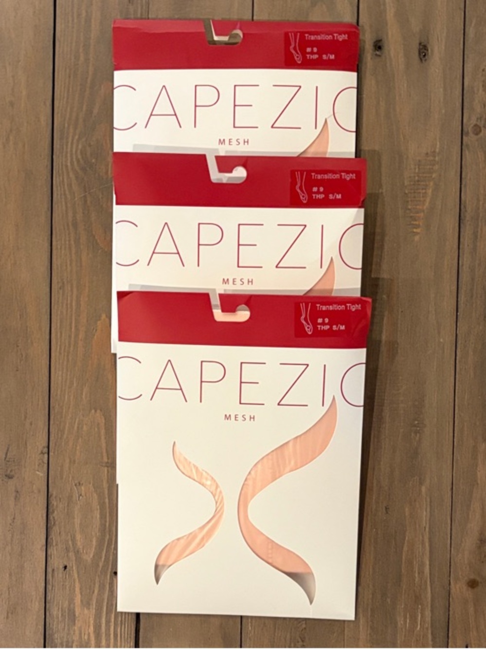 Capezio Mesh Transition Tights - Theatrical Pink
